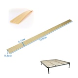 thumbnail of Doghe di ricambio per rete ortopedica matrimoniale 160x190, 4 listelli curvati e flessibili da 159cm - Comprarredo