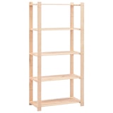 thumbnail of Scaffali A 5 Livelli 2 Pz 80x38x170 Cm In Massello Pino 250 kg