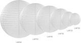 thumbnail of 30x Papierlaterne, weiß, 45cm