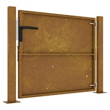 thumbnail of vidaXL Poort 105x80 cm cortenstaal