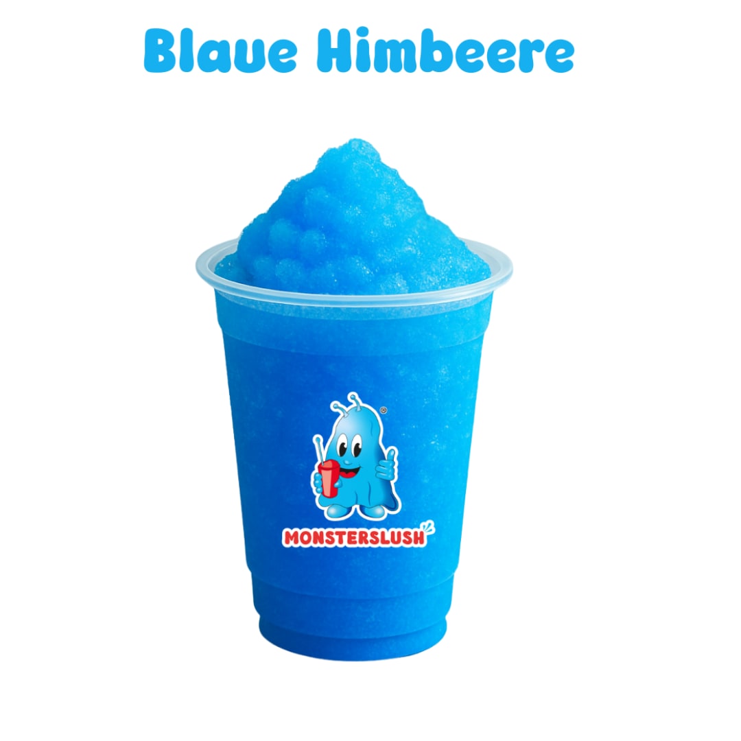 MonsterSlush Blaue Himbeer Slush Eis Sirup Zuckerfrei 5 l Kanister
