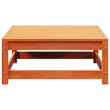 thumbnail of vidaXL Gartenhocker Wachsbraun 70x70x30 cm Massivholz Kiefer