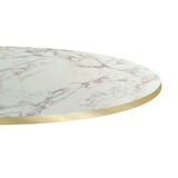 thumbnail of Restootab - Blad Ø70 olympo marmer decor messing randen