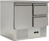 thumbnail of Gekühlte Vitrine mit 1 Tür und 2 Schubladen. Elektronischer Thermostat. Automatische Abtauung. Abmessungen 90x70x85 cm. ForCold von FIMAR G-S9012D-FC
