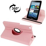 thumbnail of Housse Tablette Samsung Galaxy 3 T-3100 Rose Clair 360° Protection Intégrale 8' YONIS