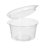 thumbnail of MONOUSO - Contenitore Tondo Coperchio APET Transparente 80 ml (450 Pezzi)