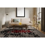 thumbnail of Madelin AE 300 Schwarz / Rot 80cm x 150cm