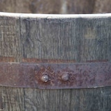 thumbnail of D 65cm - Halbes originales schottisches Whiskyfass