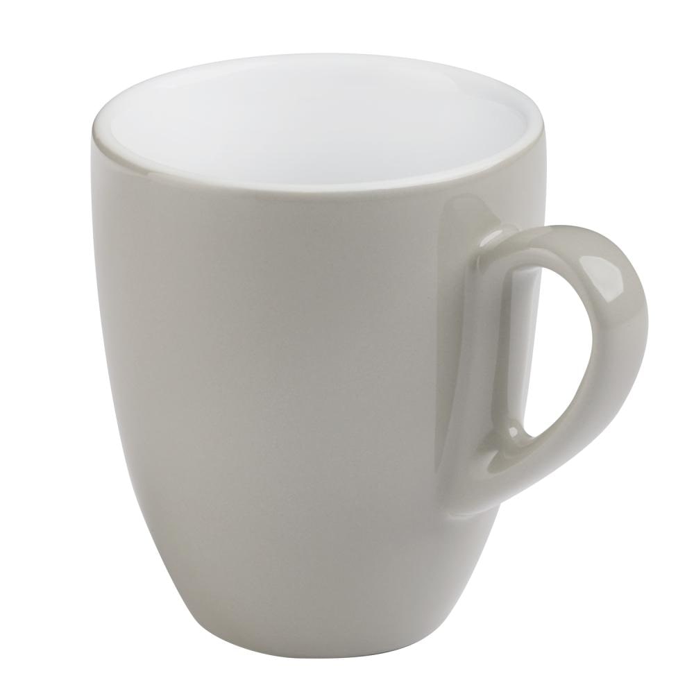APS Koffiemok SNUG 6-delige set - porselein, Ø 8,5 cm, 330 ml, taupe, vaatwasmachinebestendig