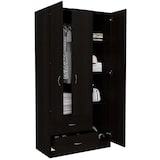 thumbnail of TUHOME Guarda-roupa Austral 3 Portas - Preto