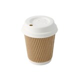 thumbnail of BIOZOYG 50 Stück Einwegdeckel Ø 80mm kompostierbare Kaffeedeckel Pappdeckel für Kaffee To Go, Becherdeckel, weiß, biologisch abbaubar
