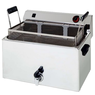 EURAST - Fritadeira eléctrica 16 litros de mesa - 530x460x370 mm - 9000 W 400/3V - 4416L61P