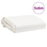 thumbnail of vidaXL Abdeckplane Weiß 5x6 m 650 g/m²