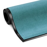 thumbnail of Schmutzfangmatte "Monochrom" - Teppich für Eingangsbereiche / 135 x 200 cm (Türkis)