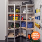 thumbnail of Monzana Eckregal Schwerlastregal 180x70x40cm 875 kg