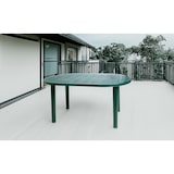 thumbnail of garbar OLOT Ovaler Tisch Outdoor 140x90 Weiß