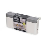 thumbnail of Duo, Porta-spezie da sotto-mensola, 13.5 x 32 x 9 cm, Grigio