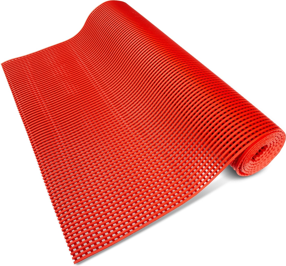 Antirutschmatte für Nasszonen "Adria" - UV-beständig / Rot 120 x 50 cm