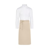 thumbnail of ROME - Medium Length Bistro Apron with Pocket: One Size / Black