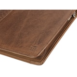 thumbnail of Bear Design Schreibmappe Leder Konferenzmappe braun A4 Orgamappe cognac braun CL7793