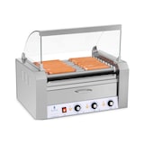 thumbnail of Royal Catering Asador de salchichas - 9 Rodillos - Cajón calentador - Acero Inox