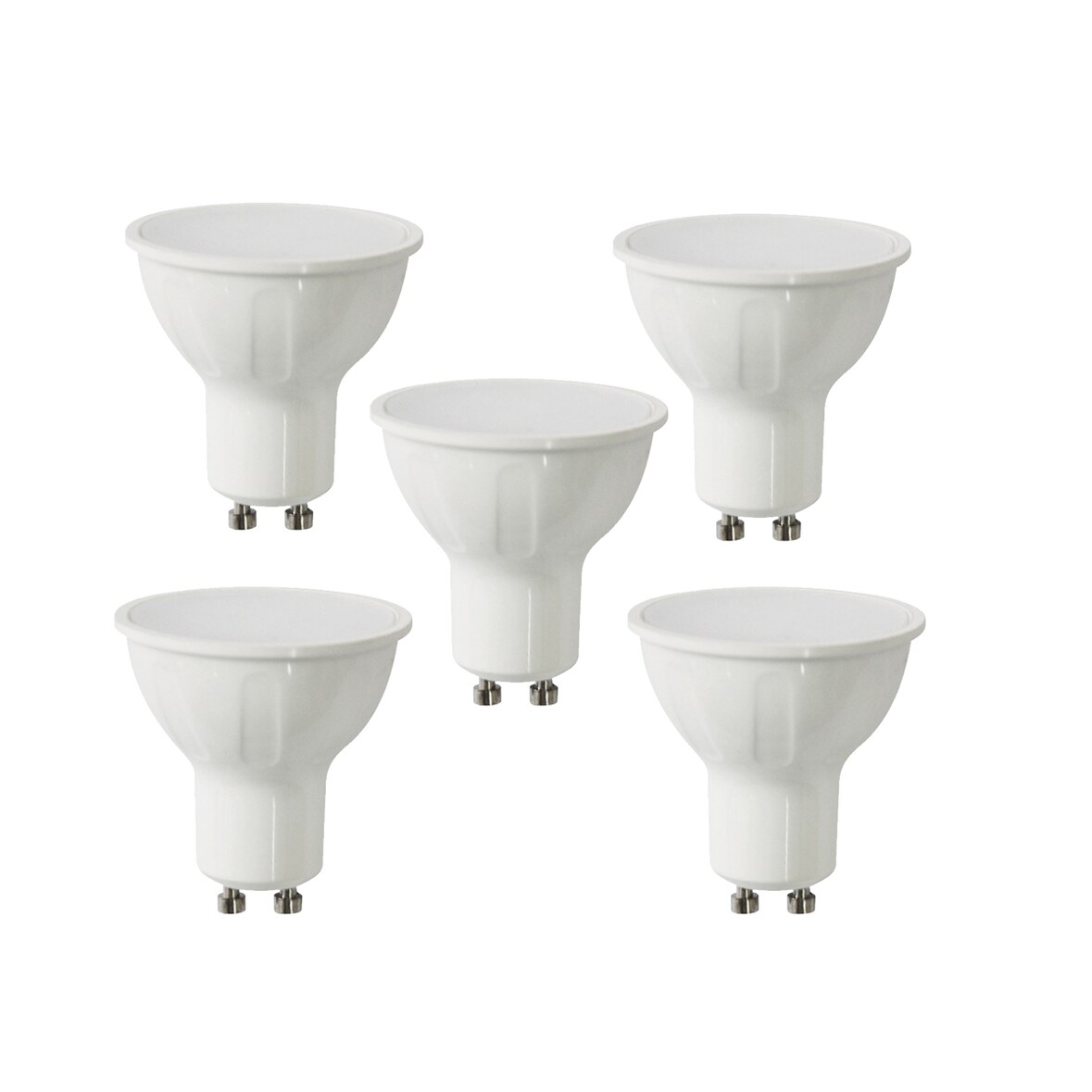 5x 5W GU10 LED SMD Leuchtmittel Leuchte Birne Spot Abstrahlwinkel: 110° 400 Lumen Neutralweiß 4000K