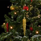 thumbnail of Schneiender Weihnachtsbaum mit Schirmfuß Grün 140 cm