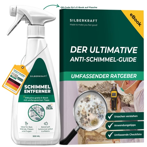 Schimmelentferner mit E-Book - Gegen Schimmel & Stockflecken: 500 ml