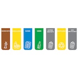 thumbnail of ROSSIGNOL Stickers tri languettes - planche de 7 stickers COLLEC