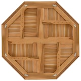 thumbnail of vidaXL Tischplatte 80x80x2,5 cm Achteckig Massivholz Teak