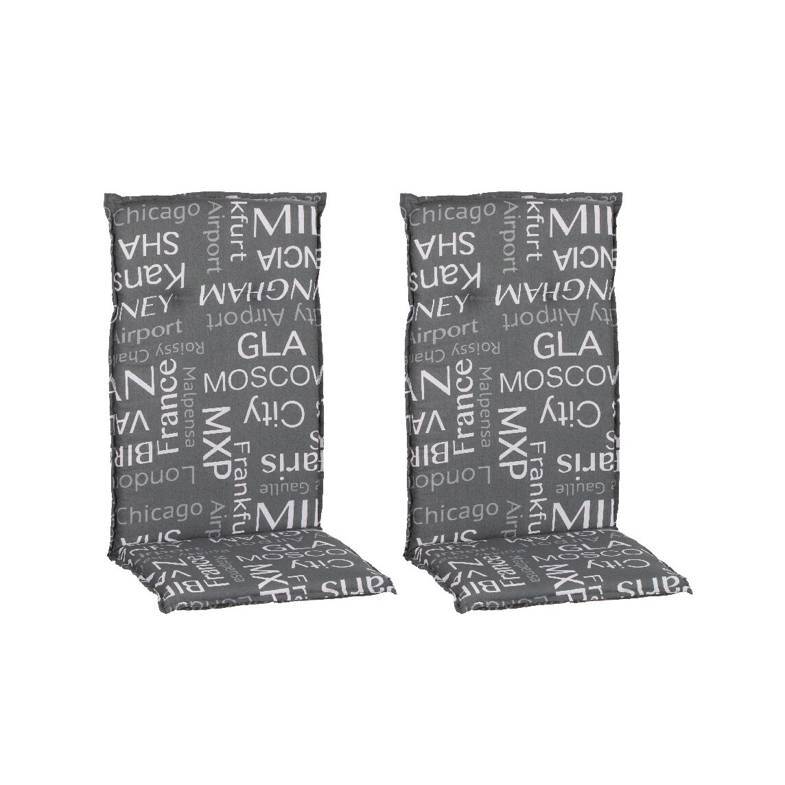 2er Set - Bellona M920 Städtenamen auf grauem Hintergrund