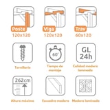 thumbnail of Pérgola de Madera Laminada Granada (Maderland) - Gardeneas