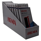 thumbnail of SIGMA Rouleaux encreurs SIR01, plastique, rouge/noir, 5 unités