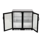 thumbnail of Polar Serie G Barkühlschrank mit 2 Klapptüren 198L