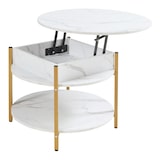 thumbnail of Helloshop26 - Mesa de centro com console lateral e tampo elevável efeito mármore branco 03_0010799