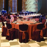 thumbnail of garbar BEETHOVEN Mesa Redonda Plegable Interior, Exterior Ø180 Gris