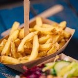 thumbnail of BIOZOYG 1000 Stück Einweg Pommesgabeln 8,5cm Pommesgabeln Pommespieker Holz, Einwegbesteck für Pommes Frites, biologisch abbaubares Holzbesteck