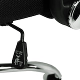 thumbnail of Silla de oficina con asiento en símil piel color Negro. Modelo Dafne