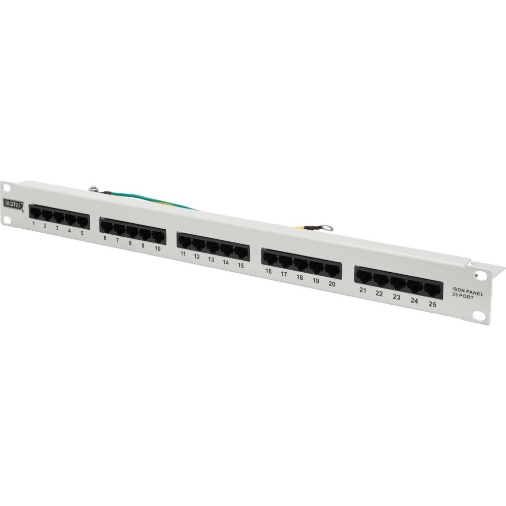 DIGITUS Patchpanel ISDN Kat.3 DN-91325-1