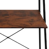 thumbnail of tectake Bureau Exeter 85,5x46,5x140cm - Industrieel hout donker, rustiek - 404700