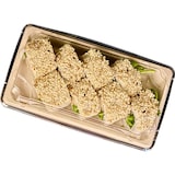 thumbnail of Sushi Box aus Bagasse mit Beschichtung / Size XXXL 258x185x51mm / 300 Stk.