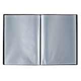 thumbnail of Carpeta 40 fundas soldadas folio negro