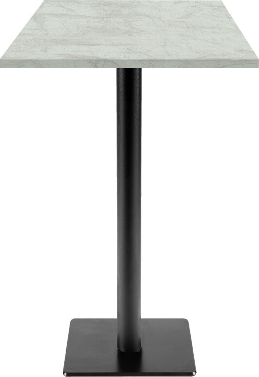 RestooTab - Stehtisch Milan T 50x50cm Dekor marmor pokhara