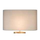 thumbnail of SalesFever lámpara de pie | estructura madera de acacia / pantalla lino | 40 x 20 x 171 cm | natural - blanco