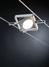 thumbnail of Paulmann LED Seilsystem MacLED Basisset4x200lm 4x4,3W 2700K230/12V Chrom matt 94107