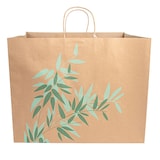 thumbnail of Sacos Gourmet Com Asas 'Feel Green' 110 G/M2 43+33X33 Cm Natural Kraft (100 Unidades)