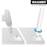 thumbnail of WAGNER Möbelbein BUCHE Holz konisch - Ø 35/25 x 410 mm, natur, QuickClick® Filzgleiter Ø 25 mm, Gewinde Ø 10 mm-12774001