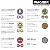 thumbnail of WAGNER Möbelgleiter 4tlg. - Ø 17 x 4/4/24 mm, 4 mm Filzgleiter weiß/grau zum Nageln für sensible Böden - 15081799