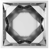 thumbnail of vidaXL Pflanzkübel 2 pcs Silber 40 x 40 x 75 cm Verzinkter Stahl