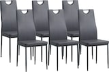 thumbnail of Albatros Esszimmerstühle SALERNO 6er Set, Grau - Edles Italienisches Design, Polsterstuhl Kunstleder-Bezug, Modern und Stilvoll am Esstisch